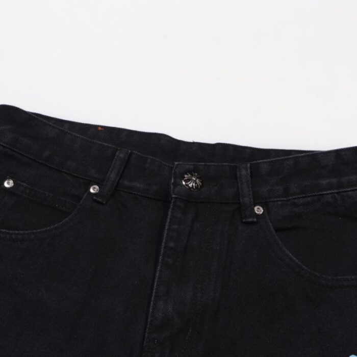 Jeans Chrome Hearts Chengdu Cross Patch CH024 - Image 4