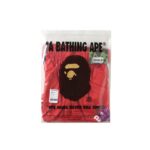 Shorts BAPE Busy Works Striped Trim Red BP029 - Image 4