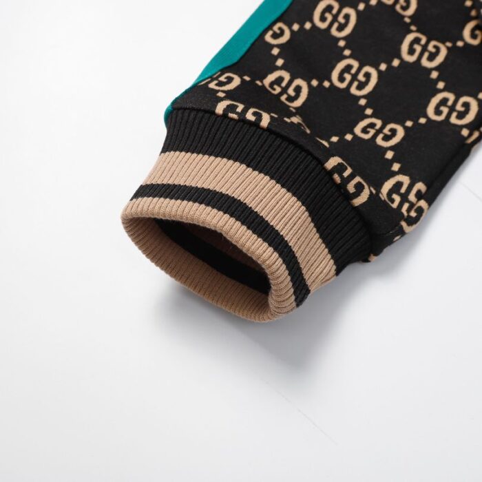 Set Tracksuit Gucci GG Monogram Black GC107 - Image 13