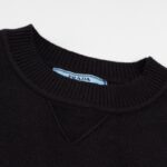 Sweater Prada Milano Black Men's PD044 - Image 8