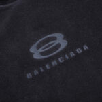Sweatshirt Balenciaga Logo Black BL069 - Image 4