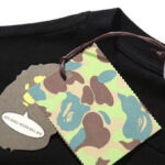 T-shirt BAPE Rainbow Ape Head Black BP049 - Image 7