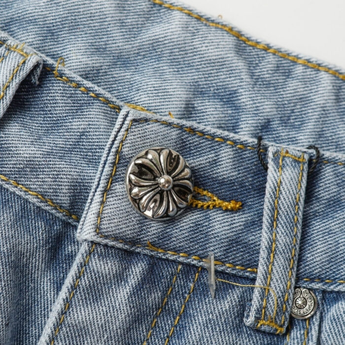 Jeans Chrome Hearts Multicolor Cross Patch CH022 - Image 8