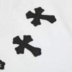T-shirt Chrome Hearts Cross White CH011 - Image 7