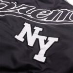 Jacket Supreme NY Varsity Bomber Black SP065 - Image 9