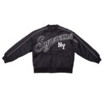 Jacket Supreme NY Varsity Bomber Black SP065 - Image 5