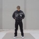 Jacket Supreme NY Varsity Bomber Black SP065 - Image 16