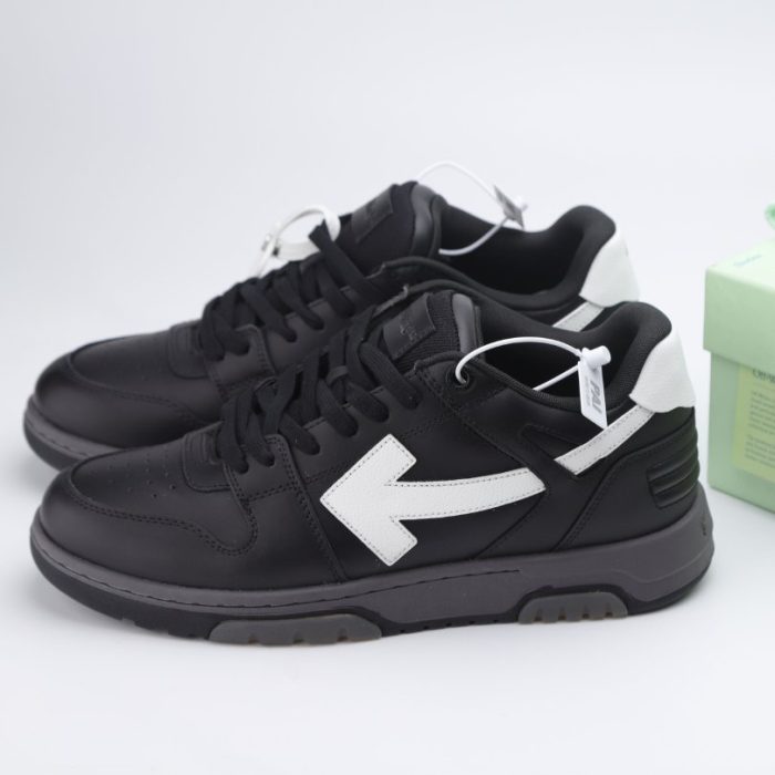 Off-White Out Of Office Sneakers Black/White - Image 2