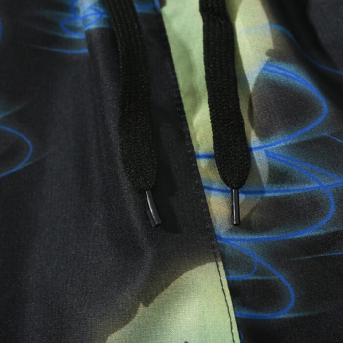 Shorts BAPE Glow-In-The-Dark Spiral Print BP027 - Image 8