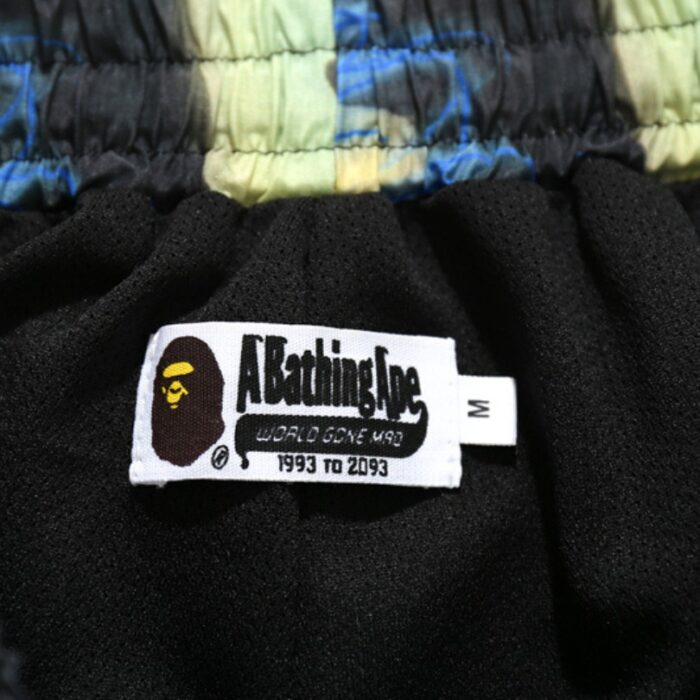 Shorts BAPE Glow-In-The-Dark Spiral Print BP027 - Image 11
