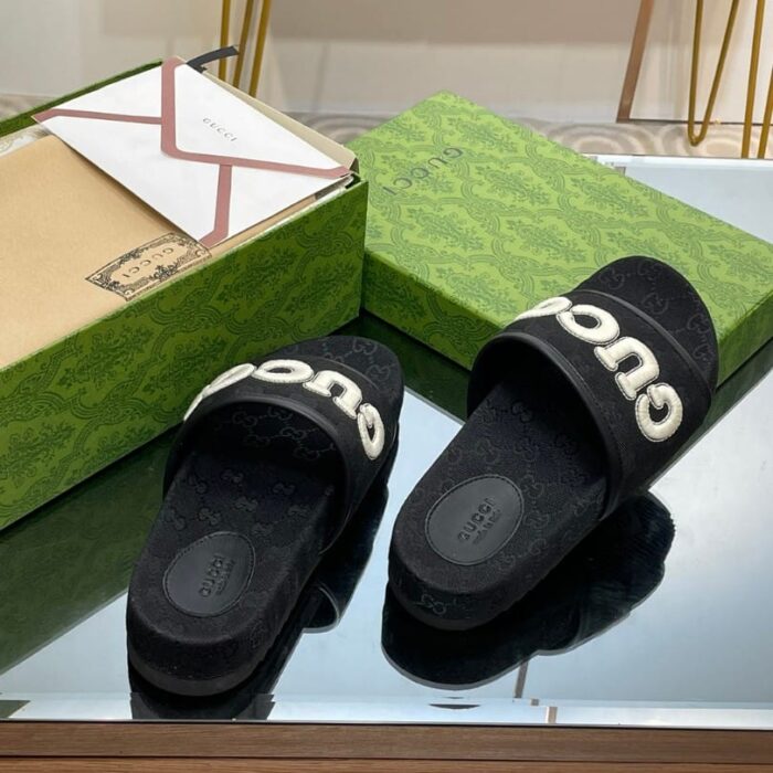 Slides Gucci GG with Signature Strap GC136 - Image 6