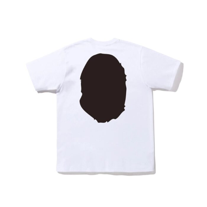 T-shirt BAPE Classic Ape Head White BP076 - Image 2