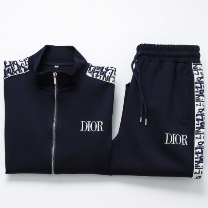 Set Dior Monogram Track Jacket and Pants DO069 - Image 4
