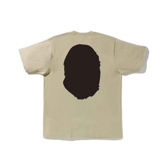 T-shirt BAPE Classic Ape Head Khaki BP075 - Image 2
