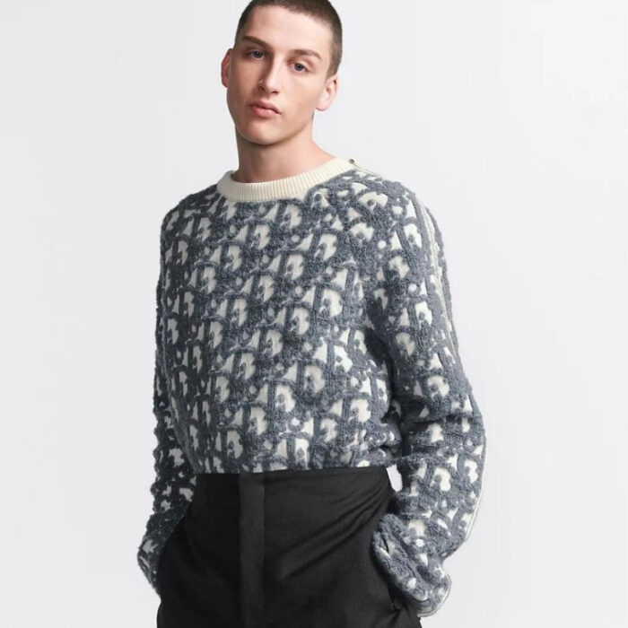 Sweater Dior Monogram Textured DO011 - Image 10