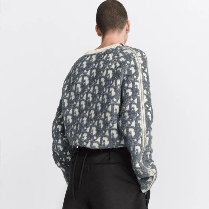 Sweater Dior Monogram Textured DO011 - Image 14