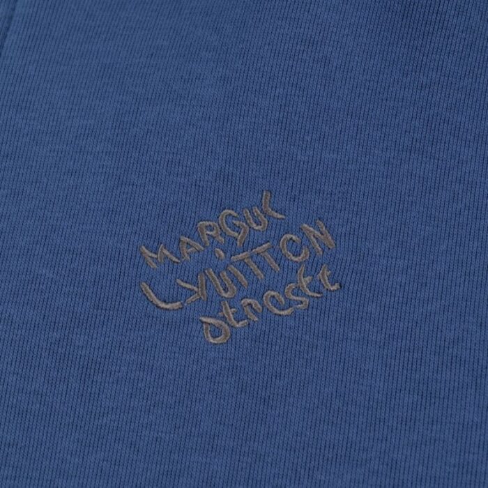Hoodie Louis Vuitton Zip-Up Blue Edition LV048 - Image 4