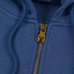 Hoodie Louis Vuitton Zip-Up Blue Edition LV048 - Image 7