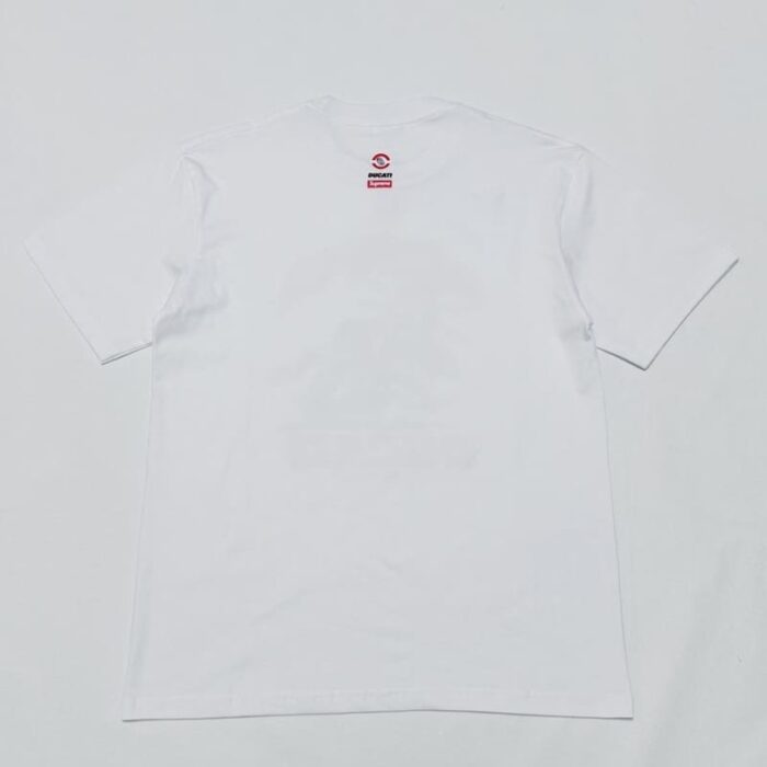 T-shirt Supreme Ducati Racing Graphic White SP038 - Image 6