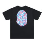 T-shirt BAPE Color Camo Ape Head Black BP006 - Image 2