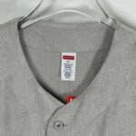 Jersey Supreme Button-Up Mesh Logo Embroidery SP043 - Image 9