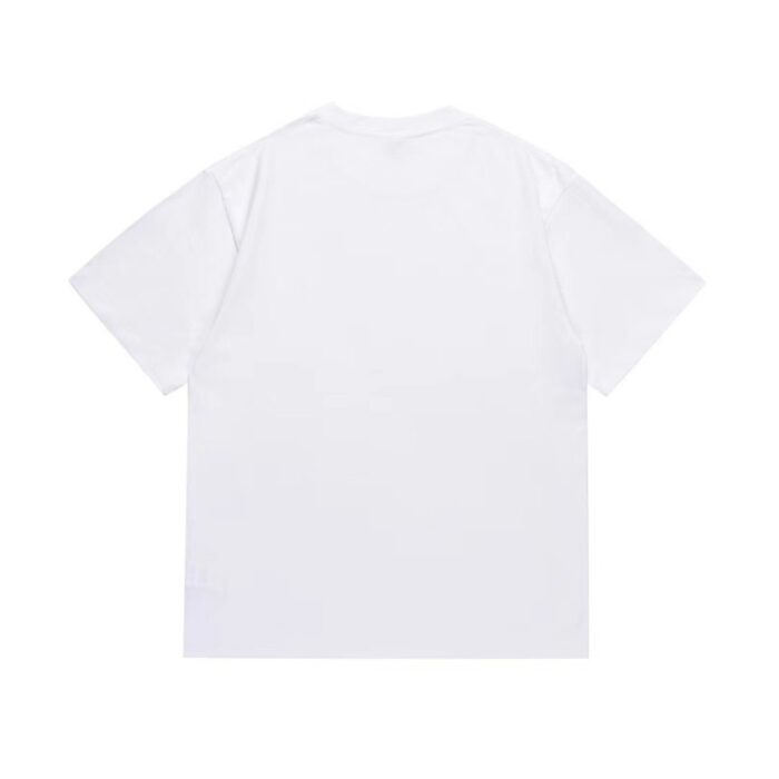 T-shirt BAPE Heart Ape Head Rose White BP054 - Image 2