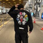 Sweatshirt Chrome Hearts Multicolor Crosses Black CH008 - Image 9