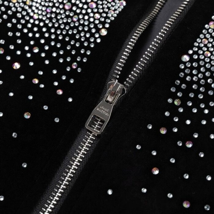 Jacket Louis Vuitton LV Crystal Embellished LV052 - Image 7
