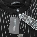 Sweatshirt Chrome Hearts Rhinestone Graphic CH048 - Image 8