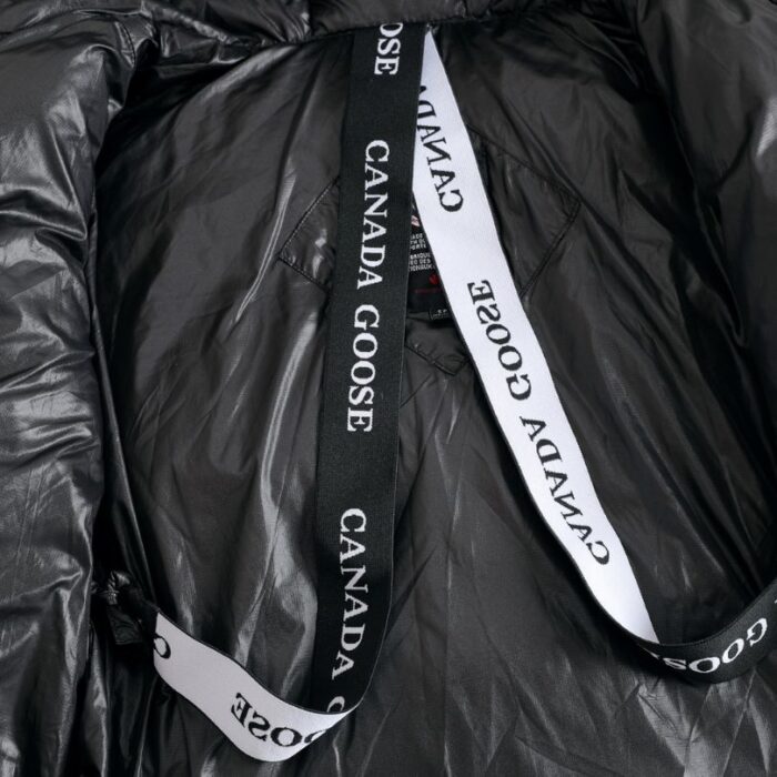 Jacket Puffer Canada Goose Black with Hood CDG004 - Image 13