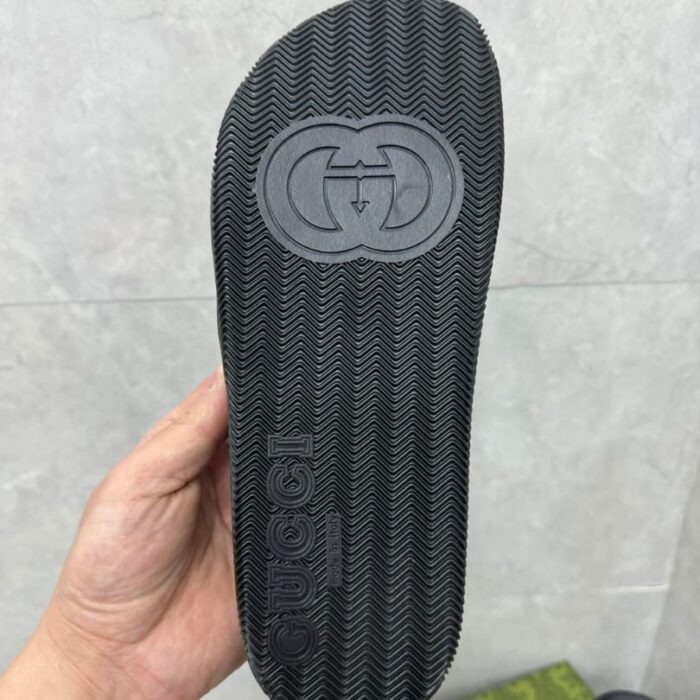 Slides Gucci Slide with Web Ribbon GC134 - Image 9