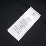 T-shirt Gucci Bunny Black GC074 - Image 7