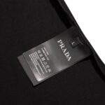 T-shirt Prada Milano Black Graphic Logo PD033 - Image 10