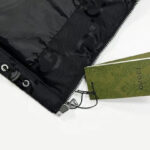 Puffer Jacket Gucci Monogram Black GC081 - Image 6