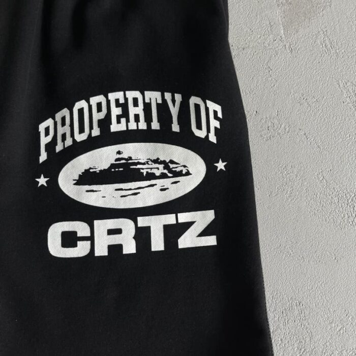 Tracksuit Corteiz CRTZ Property Logo Black CZ003 - Image 6