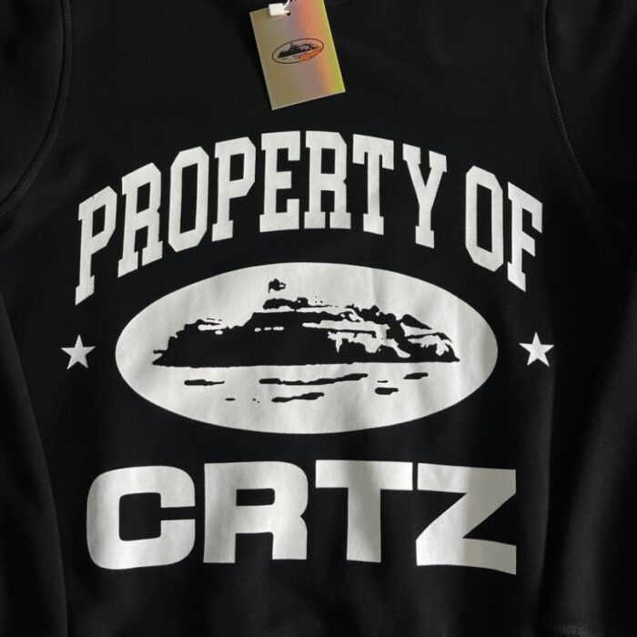 Tracksuit Corteiz CRTZ Property Logo Black CZ003 - Image 5