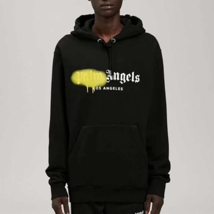 Hoodie Palm Angels Los Angeles Sprayed PA003 - Image 4