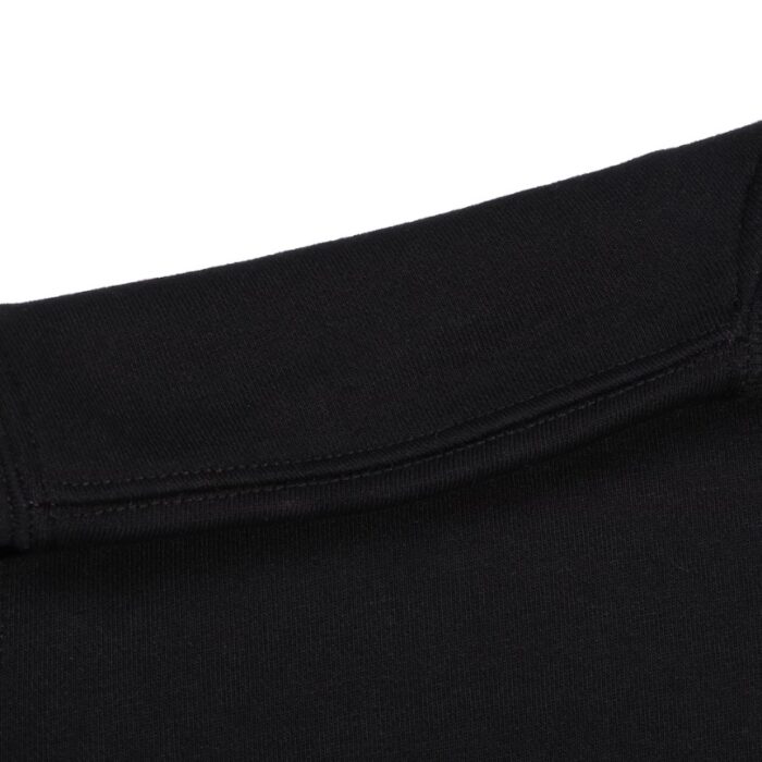 Sweatshirt Prada Deer Embroidery Black PD022 - Image 6