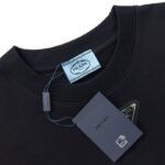 T-shirt Prada Black Men's PD043 - Image 8