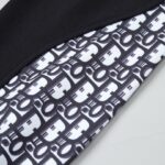 Pants Track Dior Monogram Black DO067 - Image 7