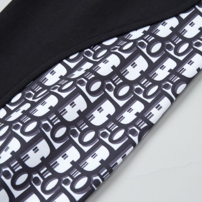 Pants Track Dior Monogram Black DO067 - Image 7