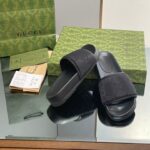 Slides Gucci GG Black GC138 - Image 2