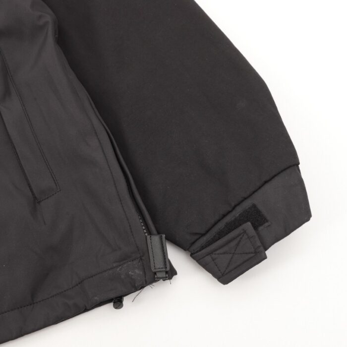 Hoodie Prada Black Milano Logo PD051 - Image 6