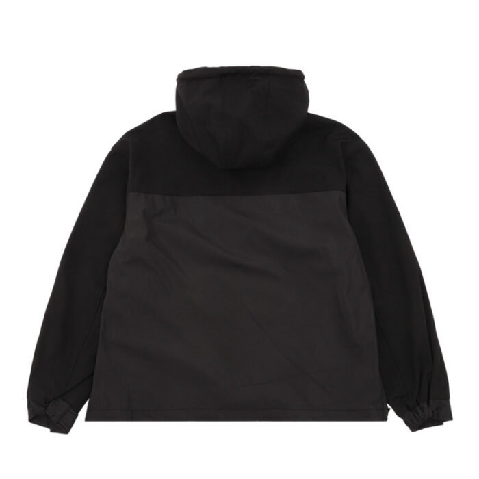 Hoodie Prada Black Milano Logo PD051 - Image 3