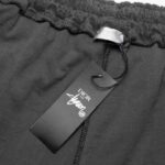 Short Dior Monogram Black Drawstring DO056 - Image 11