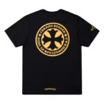 T-shirt Chrome Hearts Black Yellow Logo CH010 - Image 2