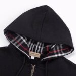 Burberry Embroidered King Logo Zip-Up Hoodie BY021 - Image 11