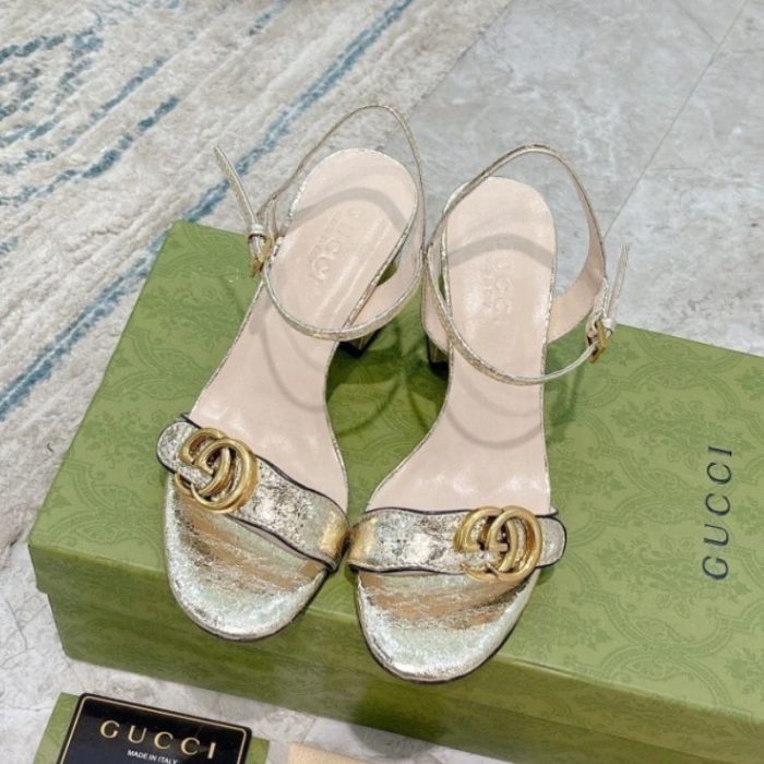 Gucci High Heel Sandal Marmont GCW008 - Image 4