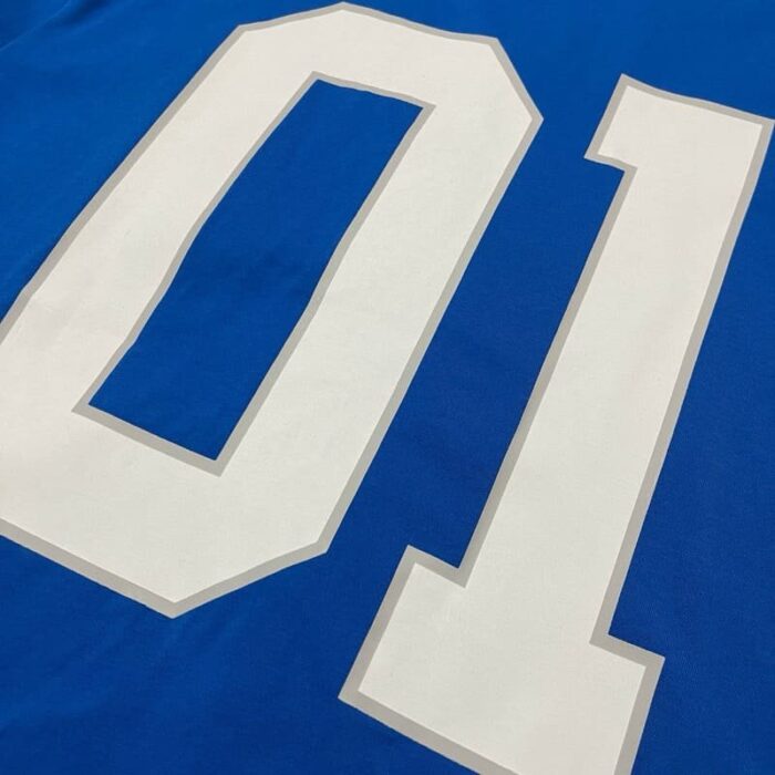 T-shirt- Balenciaga Basketeball Blue BL111 - Image 2
