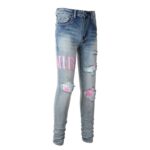 Jeans Amiri Slim Fit High Street Letter AM030 - Image 2